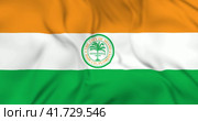 Waving flag of city Miami in USA. 3d animation in 4k resolution video. Разевающийся флаг города Майами в США. Стоковая анимация, аниматор Александр Кузнецов / Фотобанк Лори