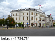 Казанская городская Дума. Кремлевская улица, дом 1. Республика Татарстан. Город Казань. Россия (2023 год). Редакционное фото, фотограф Александр Тараканов / Фотобанк Лори