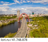 Живописный мост (2022 год). Стоковое фото, фотограф Денис Горбачёв / Фотобанк Лори