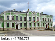 Россия. Казань, Татарстан. Казанский Кремль. Президентский дворец президента Татарстана в казанском Кремле (2023 год). Редакционное фото, фотограф Александр Тараканов / Фотобанк Лори
