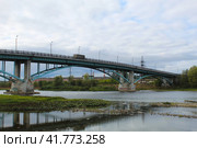 Ермаковский мост в Чусовом Пермского края (2022 год). Стоковое фото, фотограф Иван Дуплик / Фотобанк Лори