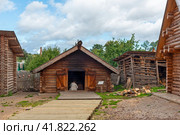 Солеварня. Музей средневекового рушанина. Старая Русса, Новгородская область (2020 год). Редакционное фото, фотограф Александр Щепин / Фотобанк Лори