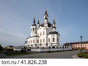 Тобольск. Церковь Захарии и Елисаветы в Тобольске (2023 год). Редакционное фото, фотограф Литвяк Игорь / Фотобанк Лори