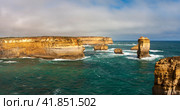 Beautiful seaside view from Great ocean road, Port Campbell National Park, Victoria, Australia (2009 год). Стоковое фото, фотограф VittoriaChe / Фотобанк Лори