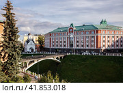 Nizhny Novgorod cityscape (2023 год). Редакционное фото, фотограф Юлия Бабкина / Фотобанк Лори