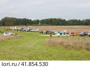 Выставка легкомоторной авиации (2012 год). Редакционное фото, фотограф Владимир Чинин / Фотобанк Лори