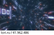Captivating Infinity Tunnel Animation. Стоковое видео, видеограф Данил Руденко / Фотобанк Лори