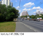 Пролетарский проспект. Район Москворечье-Сабурово. Москва (2014 год). Редакционное фото, фотограф lana1501 / Фотобанк Лори