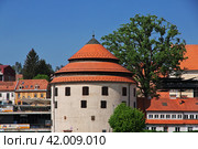 Judgement Tower in Maribor, Slovenia (2018 год). Стоковое фото, фотограф Сергей Стрелков / Фотобанк Лори