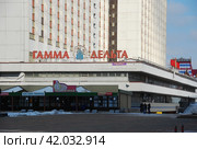 Гостиничный комплекс "Измайлово", корпус "Гамма-Дельта". Измайловское шоссе, 71. Район Измайлово. Город Москва (2012 год). Редакционное фото, фотограф lana1501 / Фотобанк Лори