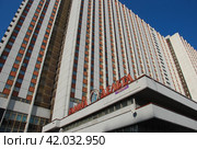 Гостиничный комплекс "Измайлово", корпус "Гамма-Дельта". Измайловское шоссе, 71. Район Измайлово. Город Москва (2012 год). Редакционное фото, фотограф lana1501 / Фотобанк Лори