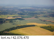 The bird's eye view of the country side of Cambridgeshire. United Kingdom (2010 год). Стоковое фото, фотограф Сергей Пристяжнюк (Serg Zastavkin) / Фотобанк Лори