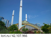 Мечеть Сердце матери. Аргун, Чеченская Республика (2023 год). Редакционное фото, фотограф Анна Карасева / Фотобанк Лори