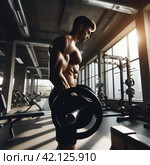 Спорт. Стоковое AI-изображение, AI-художник Вадим Кабаев / Фотобанк Лори