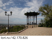 Chinese gazebo in Pyatigorsk (2022 год). Редакционное фото, фотограф Юлия Бабкина / Фотобанк Лори