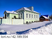 Дом Григория Распутина. Село Покровское. Тюменская область (2024 год). Стоковое фото, фотограф Александр Тараканов / Фотобанк Лори