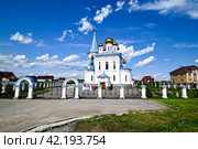 Храм Покрова Пресвятой Богородицы. Село Мальково Тюменской области. Россия (2023 год). Стоковое фото, фотограф Александр Тараканов / Фотобанк Лори