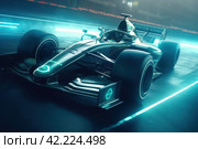 Modern formula 1 car. Generate Ai. Стоковое AI-изображение, AI-художник Иван Рябоконь / Фотобанк Лори