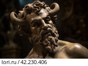 Satyr mythology. Generate Ai. Стоковое AI-изображение, AI-художник Иван Рябоконь / Фотобанк Лори