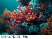 Coral reef. Generate Ai. Стоковое AI-изображение, AI-художник Иван Рябоконь / Фотобанк Лори