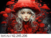 Mysterious visions, surreal dreams with unexpected images,Generative AI. Стоковое AI-изображение, AI-художник Анна Кривицкая / Фотобанк Лори