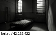 Empty Prison Cell. Стоковое AI-изображение, AI-художник Кирилл Черезов / Фотобанк Лори