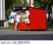 Призовой аттракцион. ВДНХ. Город Москва (2012 год). Редакционное фото, фотограф lana1501 / Фотобанк Лори