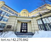 МАРХИ, кафедра живописи. Россия, город Москва, улица Рождественка, дом 11/4 корпус 1 строение 4. Редакционное фото, фотограф Овчинникова Ирина / Фотобанк Лори