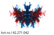Rorschach test - a psychodiagnostic test for personality research. Generative AI. Стоковое AI-изображение, AI-художник Андрей Аркуша / Фотобанк Лори