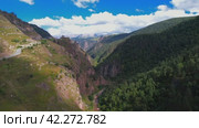 Приэльбрусье, кавказ. Стоковое видео, видеограф Максим Бойков / Фотобанк Лори