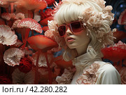 Mysterious visions, surreal dreams with unexpected images,Generative AI. Стоковое AI-изображение, AI-художник Анна Кривицкая / Фотобанк Лори