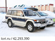 Mitsubishi Pajero (2024 год). Редакционное фото, фотограф Art Konovalov / Фотобанк Лори