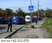 Краснобогатырская улица. Район Богородское. Город Москва (2012 год). Редакционное фото, фотограф lana1501 / Фотобанк Лори