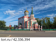 Церковь Константина и Елены в Абакане, Республика Хакасия (2008 год). Стоковое фото, фотограф Михаил Марковский / Фотобанк Лори