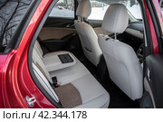 KRASNOYARSK, RUSSIA - November 28, 2023: Mazda CX-3. Редакционное фото, фотограф Плотников Дмитрий / Фотобанк Лори