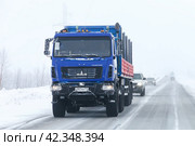 MAZ-6432 Prostor (2024 год). Редакционное фото, фотограф Art Konovalov / Фотобанк Лори