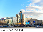 Здание налоговой в Москве на Тульской. ИФНС России № 6 по г. Москве - Центральный АО (2024 год). Стоковое фото, фотограф Оксана / Фотобанк Лори