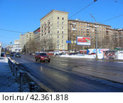 Гостиничный комплекс "Славянка". Суворовская площадь, 2, строение 3. Мещанский район. Город Москва (2012 год). Редакционное фото, фотограф lana1501 / Фотобанк Лори