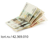 Russian rubles. Стоковое фото, фотограф Винокуров Александр / Фотобанк Лори