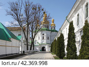 Украина. Киев. Успенский собор. Свято-Успенская Киево-Печерская лавра (2011 год). Стоковое фото, фотограф Ерохин Дмитрий Викторович / Фотобанк Лори
