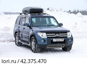 Mitsubishi Pajero (2024 год). Редакционное фото, фотограф Art Konovalov / Фотобанк Лори