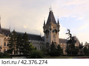 Румыния. Яссы. Дворец Культуры (2009 год). Стоковое фото, фотограф Ерохин Дмитрий Викторович / Фотобанк Лори