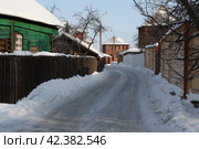 Россия. Коломна. Старинный традиционный деревянный жилой дом (2012 год). Стоковое фото, фотограф Ерохин Дмитрий Викторович / Фотобанк Лори