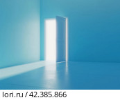 Open Door to Bright Future. Стоковое AI-изображение, AI-художник Кирилл Черезов / Фотобанк Лори