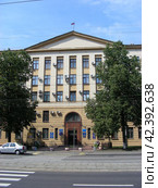 Пятиэтажный нежилой дом, построен в 1957 году. Управа района Сокольники. Улица Стромынка, 3. Город Москва (2011 год). Редакционное фото, фотограф lana1501 / Фотобанк Лори