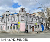 Дом 1917 года постройки, Мещанская пожарная часть. Москва, лица Гиляровского, 29. Редакционное фото, фотограф Овчинникова Ирина / Фотобанк Лори