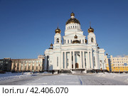 Россия. Саранск. Кафедральный собор Федора Ушакова (2018 год). Стоковое фото, фотограф Ерохин Дмитрий Викторович / Фотобанк Лори