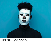 Masked Identity Concept. Стоковое AI-изображение, AI-художник Кирилл Черезов / Фотобанк Лори