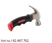 Молоток на белом фоне. Hammer on a white background. Стоковое фото, фотограф Татьяна Д / Фотобанк Лори