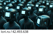 Collective Screen Identity. Стоковое AI-изображение, AI-художник Кирилл Черезов / Фотобанк Лори